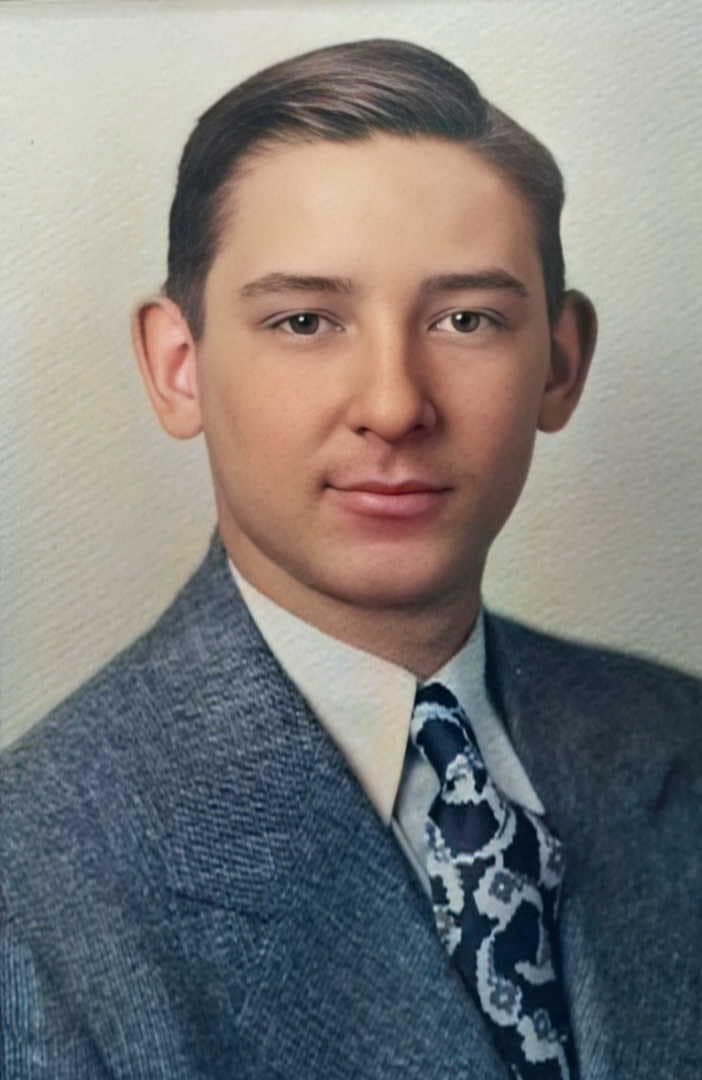 Marty, Jeneen's father, as a young man