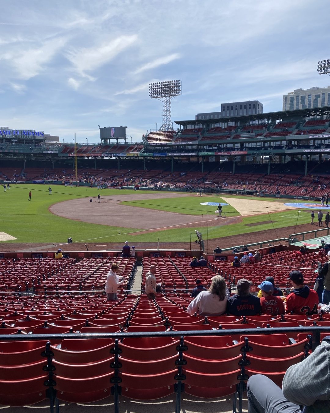 Fenway Park, daytime